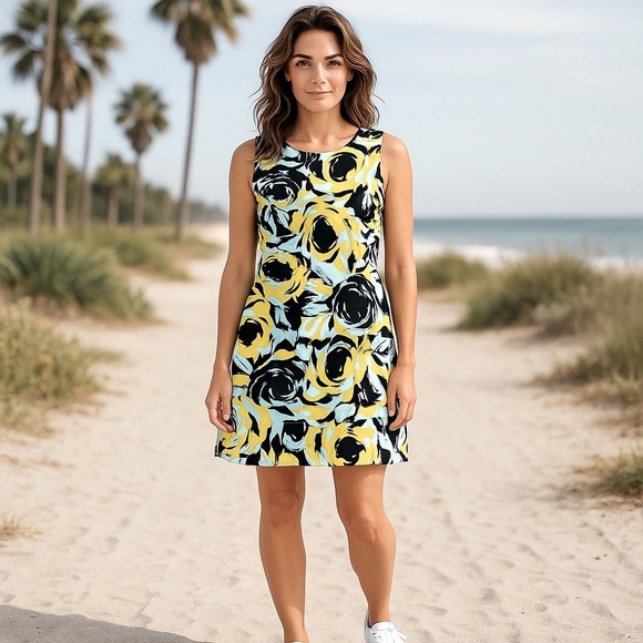 Perceptions Sleeveless Dress Size 12 Beautiful - Picture 1 of 11